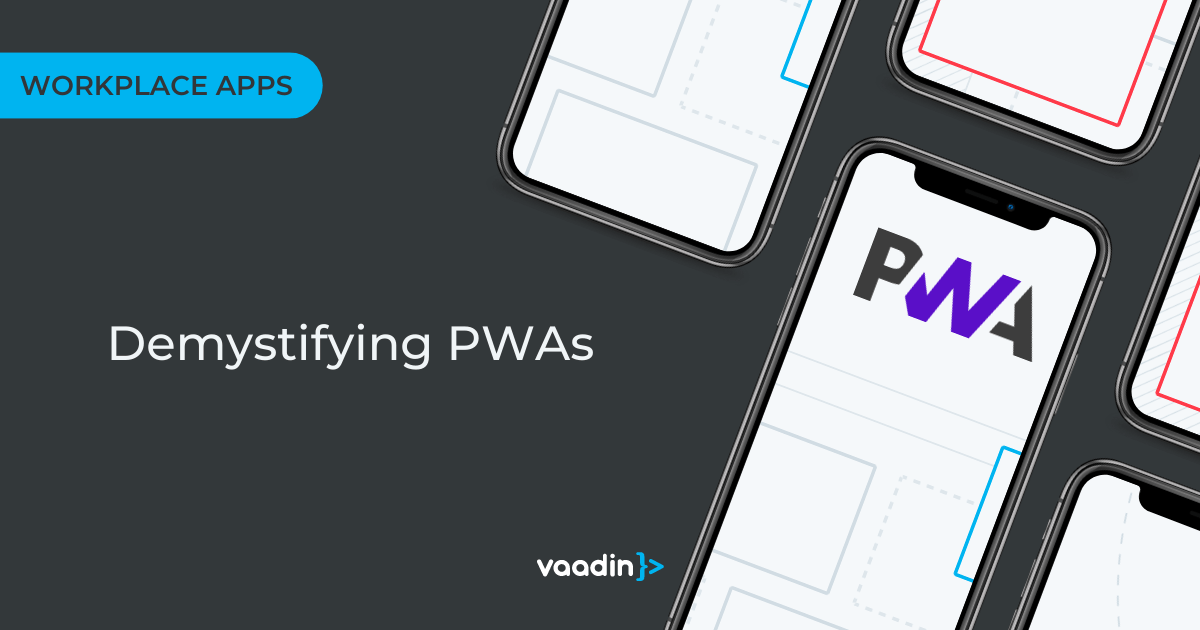 Progressive Web Apps In Java Vaadin - Premium Minimal Design Gallery - HD